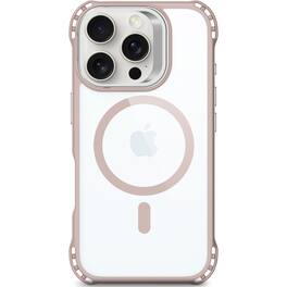 SaharaCase - Venture-X Series Kickstand Case with MagSafe for Apple iPhone 16 Pro - Desert Rose