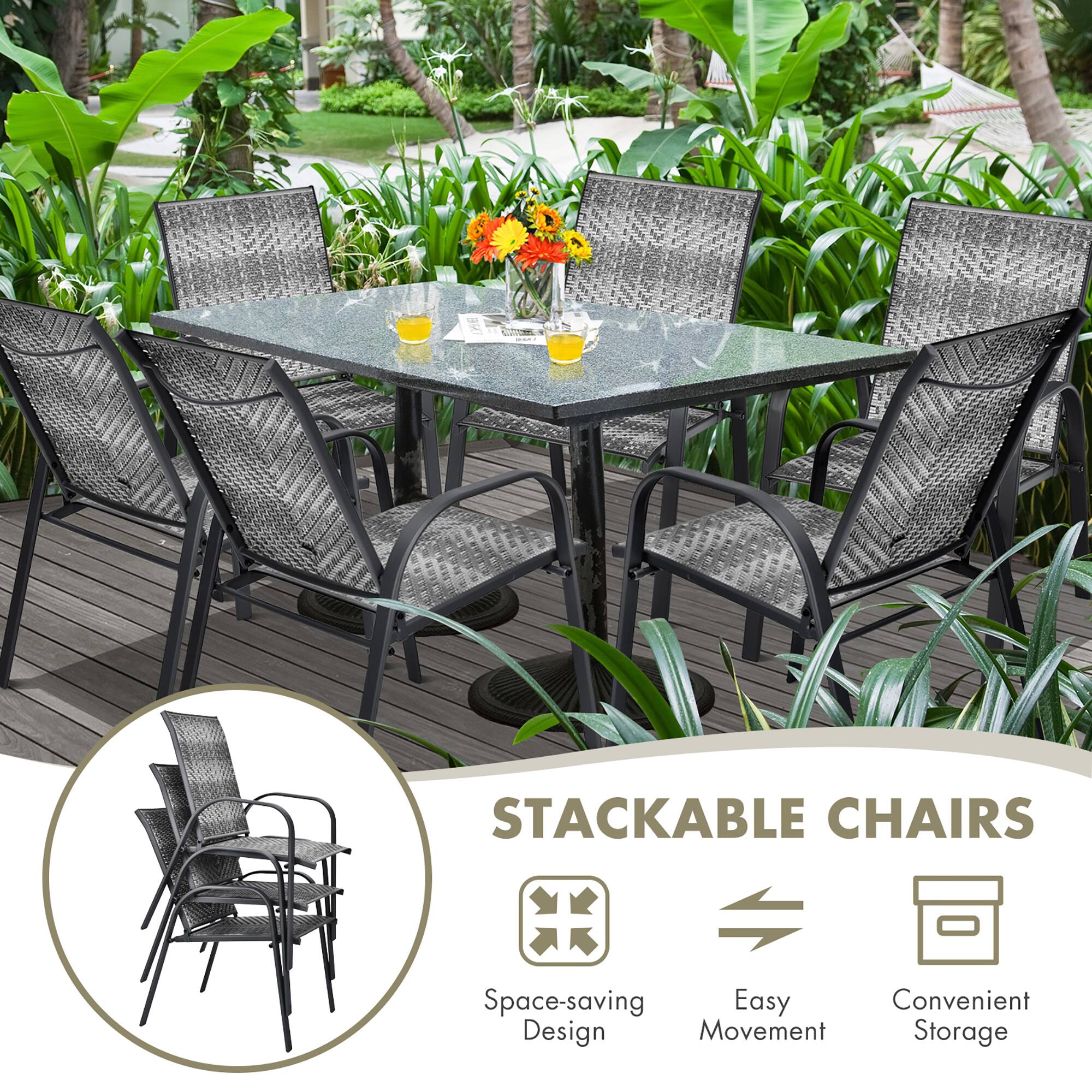 STACKABLE CHAIRS

Space-saving Design  
Easy Movement  
Convenient Storage