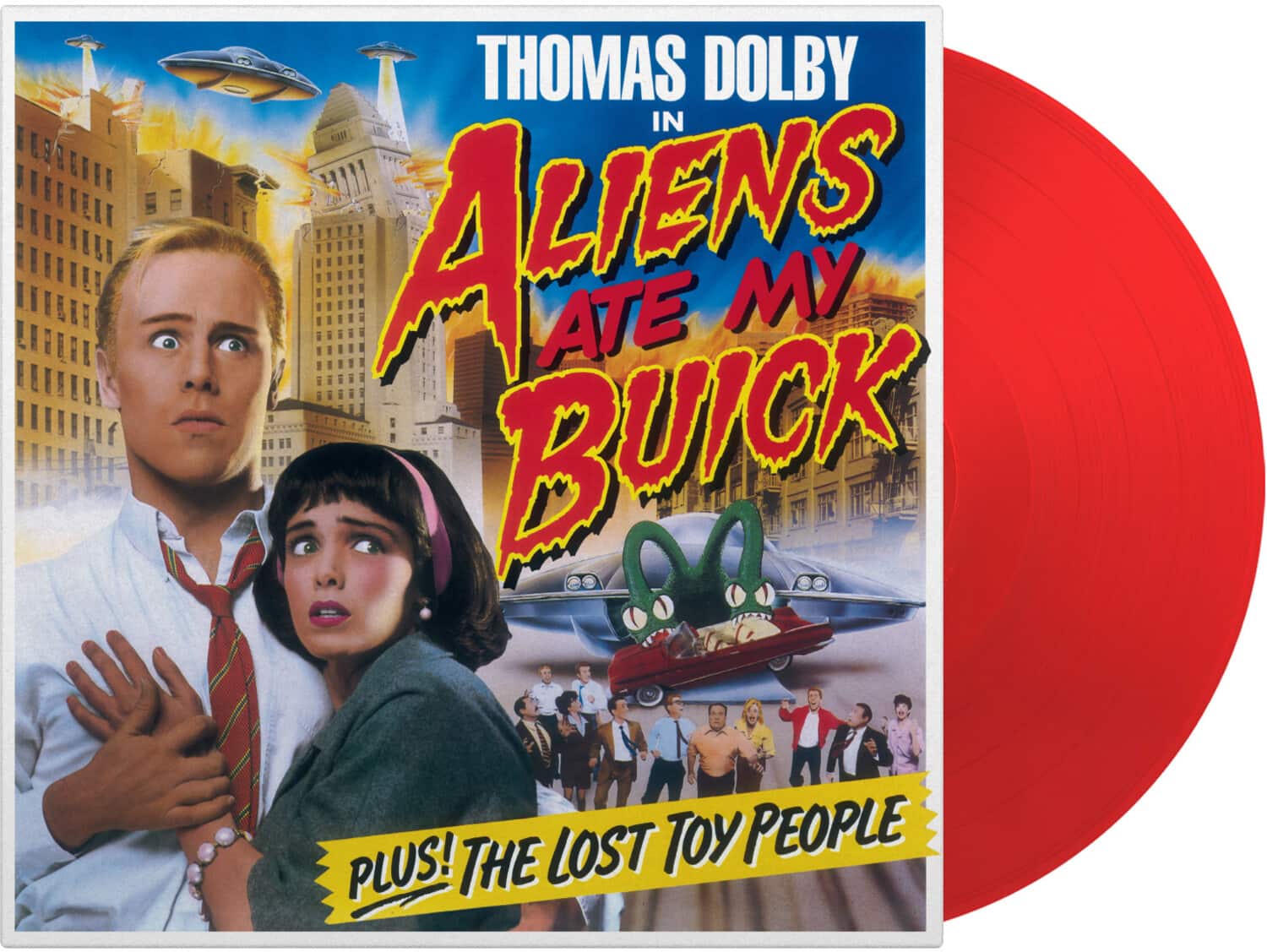 Thomas Dolby - Aliens Ate My Buick - Limited 180-Gram Translucent Red Colored Vinyl   - VINYL LP price history on PriceWatchPro