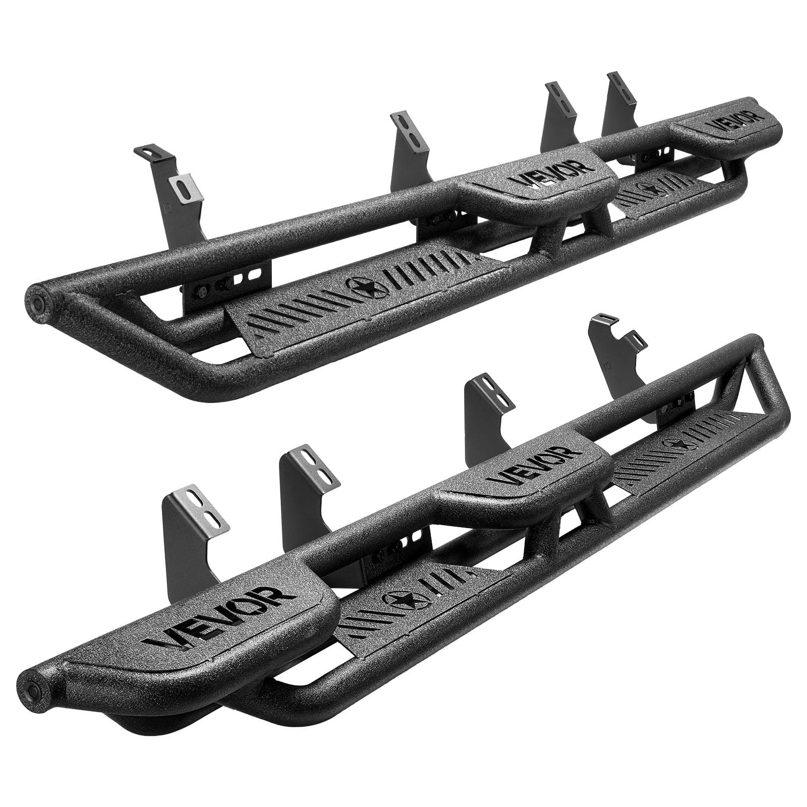 VEVOR - Running Boards, 6 Inches Side Steps Compatible with 2024-2025 Toyota Tacoma Double Cab, Carbon Steel Nerf Bars - Black price history on PriceWatchPro