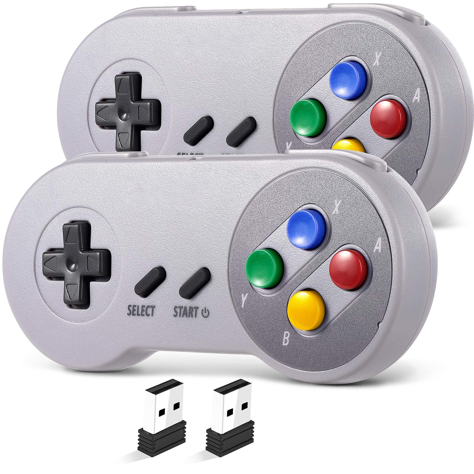Reds Spade 2 4 Ghz Wireless Usb Controller Compatible With Snes