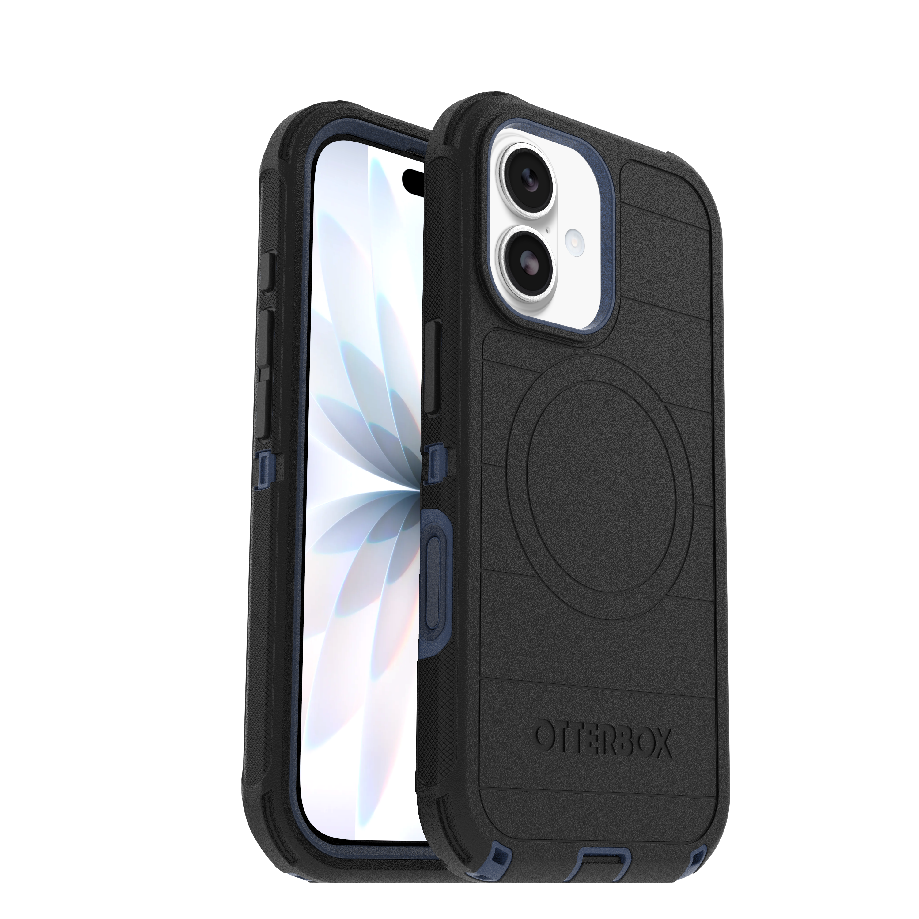 OtterBox - iPhone 17 (Only) - Defender Series Case - Case Only - Snaps on MagSafe - Tough - Rugged & Durable - Vintage Indigo Dream (Black & Blue) price history on PriceWatchPro