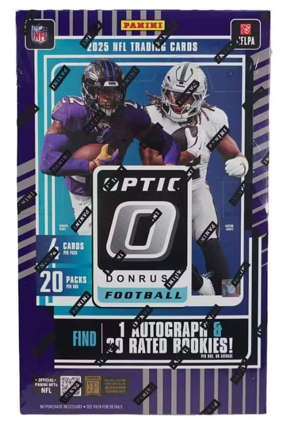 2025 Panini Donruss Optic Football Hobby Box - Best Buy