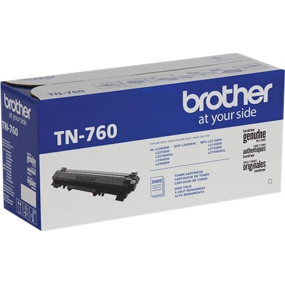 N/760 brother sde TN-760 TN-760 ta brother side at your Sotw genuine authentiques brother originales CARTOUCHE 3000