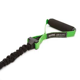 Power Systems - 48" Covered Resistance Tube with Handles - Light (7-27 lbs) Covered Power Tube - Lime Green