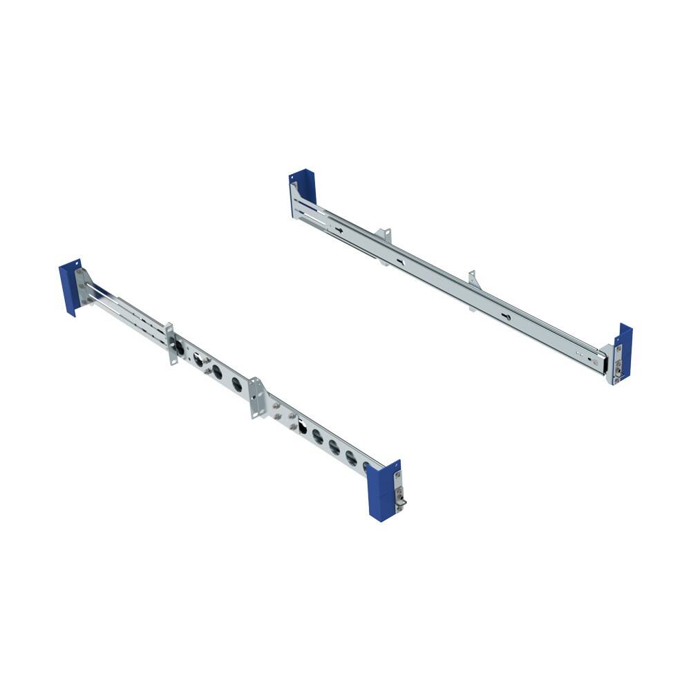 Alt View 7. RackSolutions - RackSolutions 2U Raven 130-A Dry Slide Rail for HPE - Black.