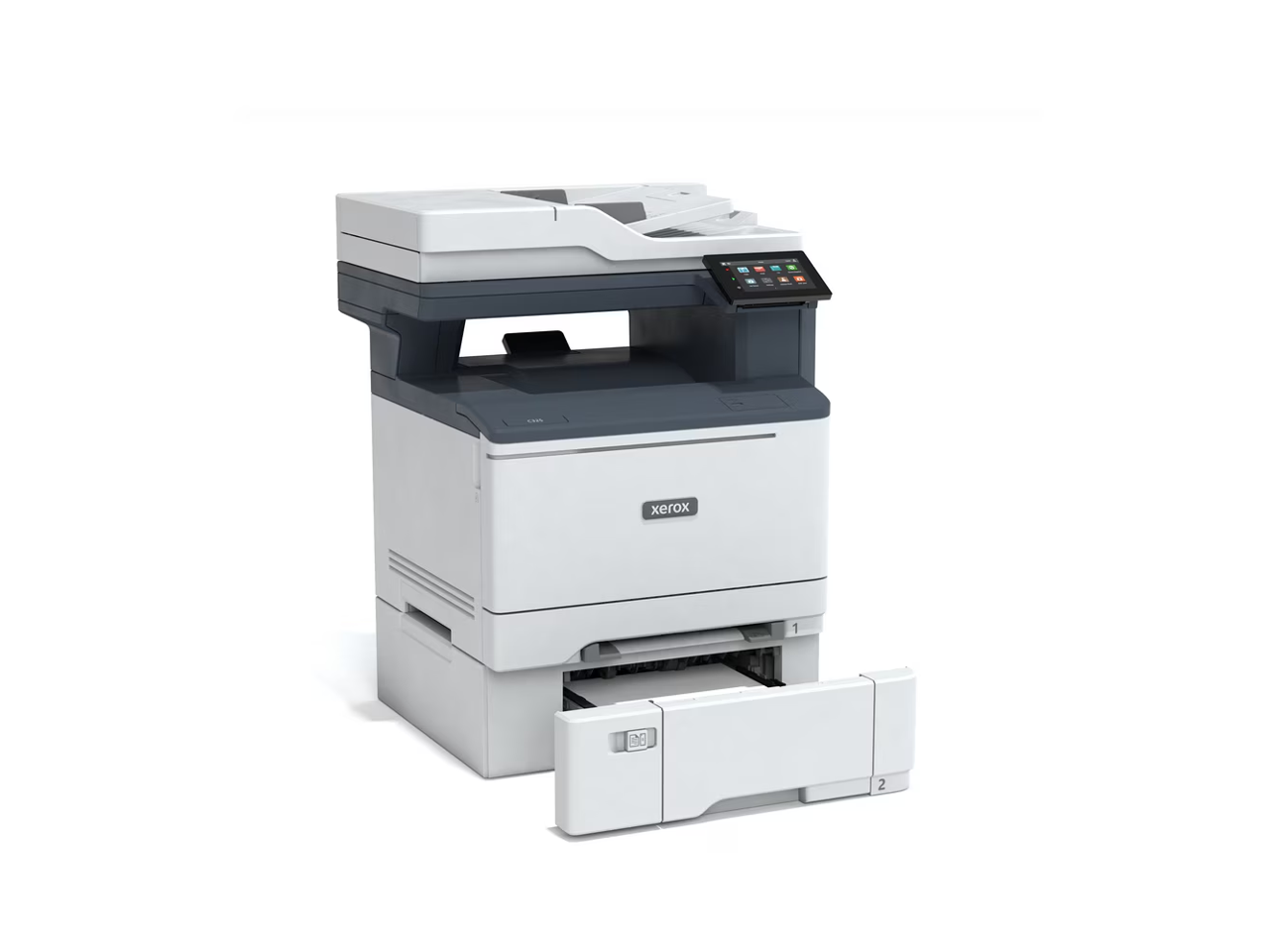 Alt View 4. Xerox - Xerox C325/DNI MFC - 35ppm Color Printer with USB, Ethernet, Wireless - White/Blue.