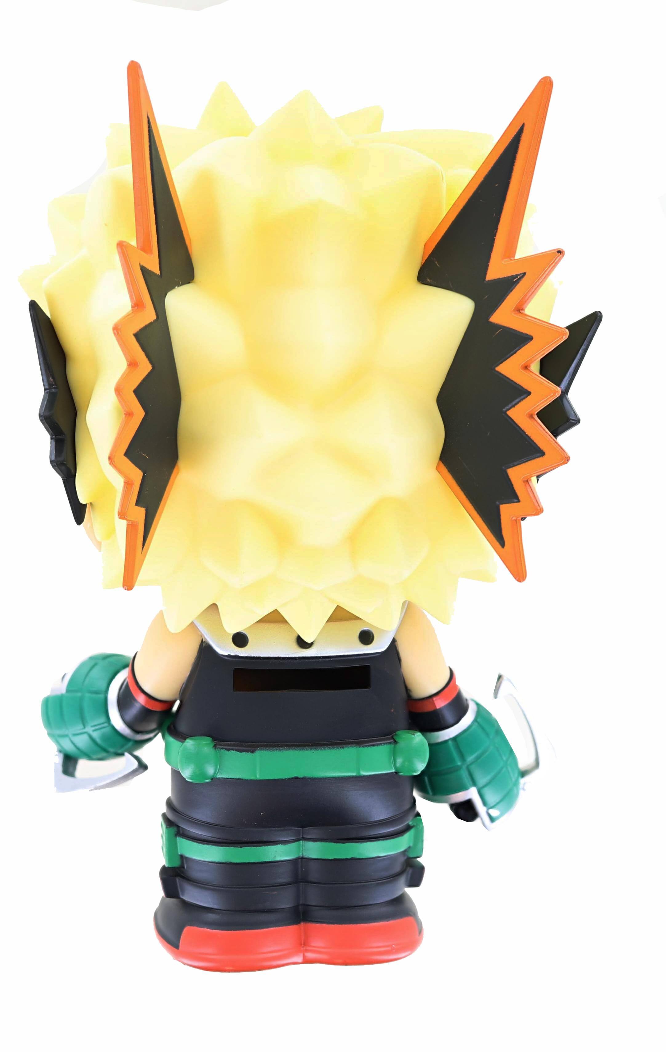 Alt View 1. Monogram - My Hero Academia Bakugo 8 Inch PVC Figural Bank - Yellow.