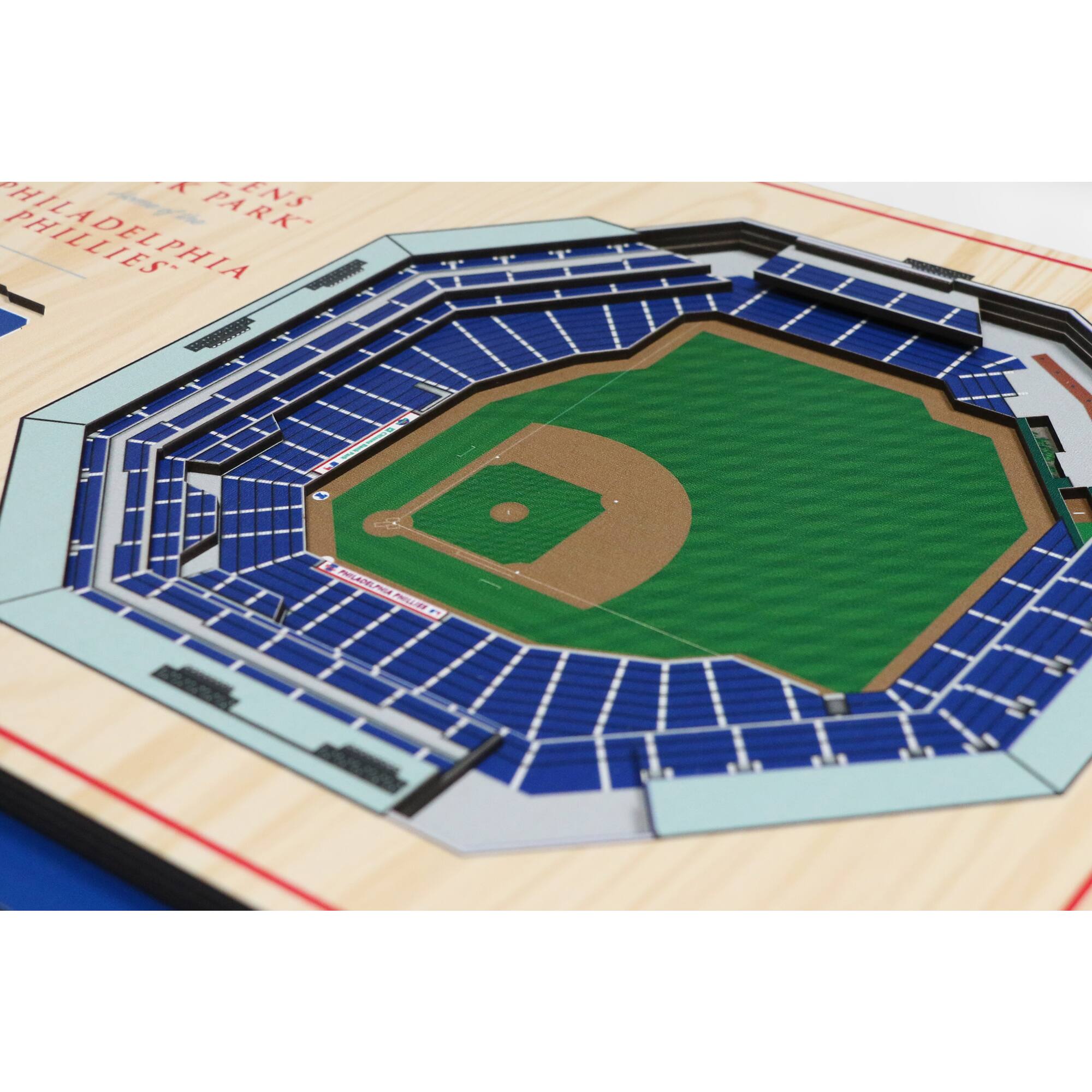 Sure, here is the corrected text:

"PHILADELPHIA PHILLIES
CITIZENS BANK PARK"