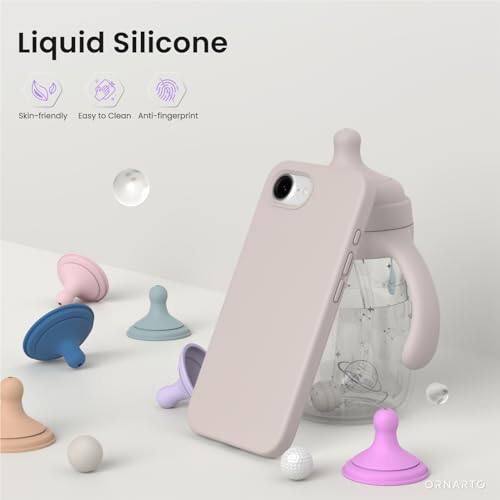 Liquid Silicone Skin-friendly Easy to Clean Anti-fingerprint ORNARTO