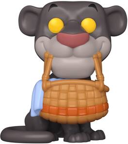 Funko - POP! Disney: The Jungle Book S2 - Bagheera w/ Basket - COLLECTIBLES - Multicolor