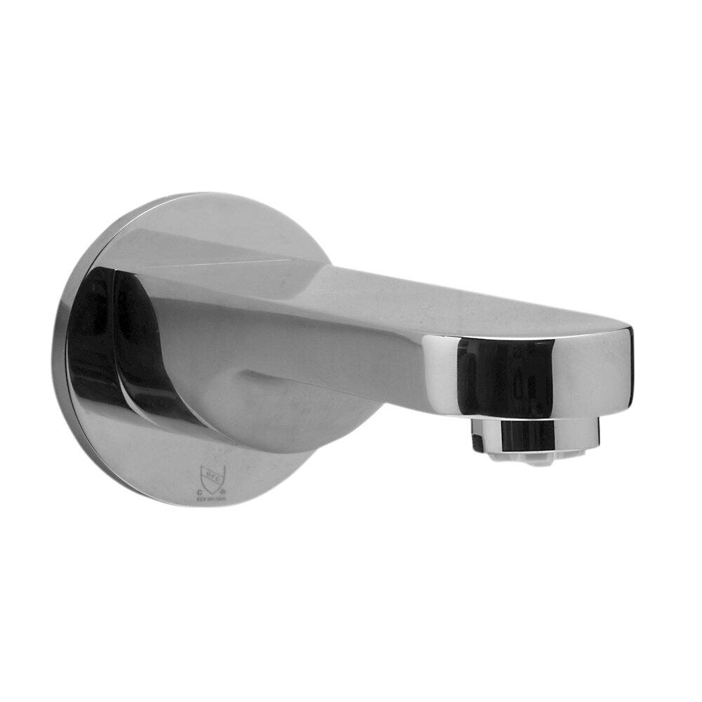 Alt View 1. Alfi - Polished Chrome Wallmounted Tub Filler Bathroom Spout - Silver.