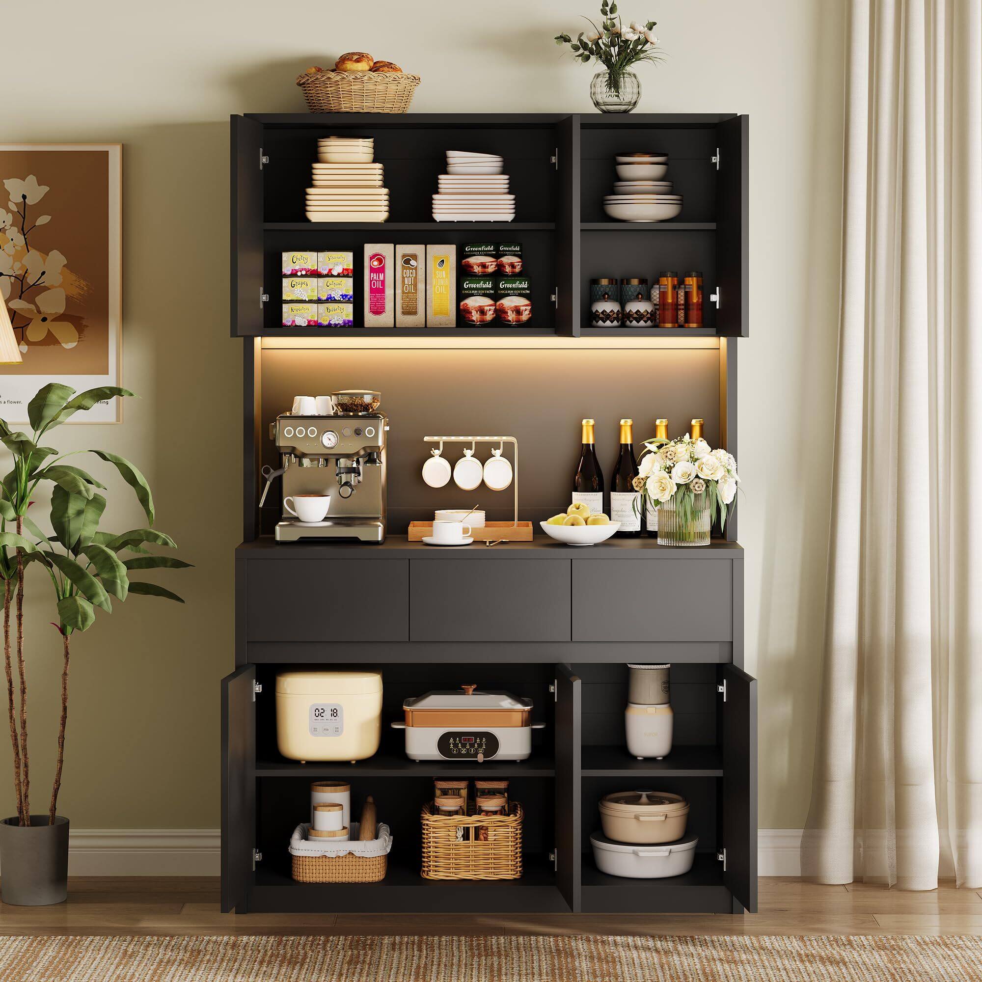 Sure, here is the corrected and grouped text from the image:
---
**Top Shelf:**
- Basket with bread
- Plates
**Second Shelf:**
- "Café" coffee pods (various flavors)
- "Nescafé" coffee pods
- "Nescafé Gold" coffee pods
- "Nescafé Gold" coffee pods
- "Nescafé Gold" coffee pods
- "Nescafé Gold" coffee pods
- "Nescafé Gold" coffee pods
- "Nescafé Gold" coffee pods
- "Nescafé Gold" coffee pods
- "Nescafé Gold" coffee pods
- "Nescafé Gold" coffee pods
- "Nescafé Gold" coffee pods
- "Nescafé Gold" coffee pods
- "Nescafé Gold" coffee pods
- "Nescafé Gold" coffee pods
- "Nescafé Gold" coffee pods
- "Nescafé Gold" coffee pods
- "Nescafé Gold" coffee pods
- "Nescafé Gold" coffee pods
- "Nescafé Gold" coffee pods
- "N