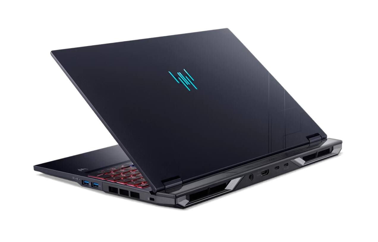 Alt View 5. Acer - Acer Predator Helios NEO 16 AI Laptop 16.0 WQXGA (Intel Ultra 9- 275HX, 32GB DDR5, 1TB SSD, Win 11 Pro) w/USB Hub - Black.