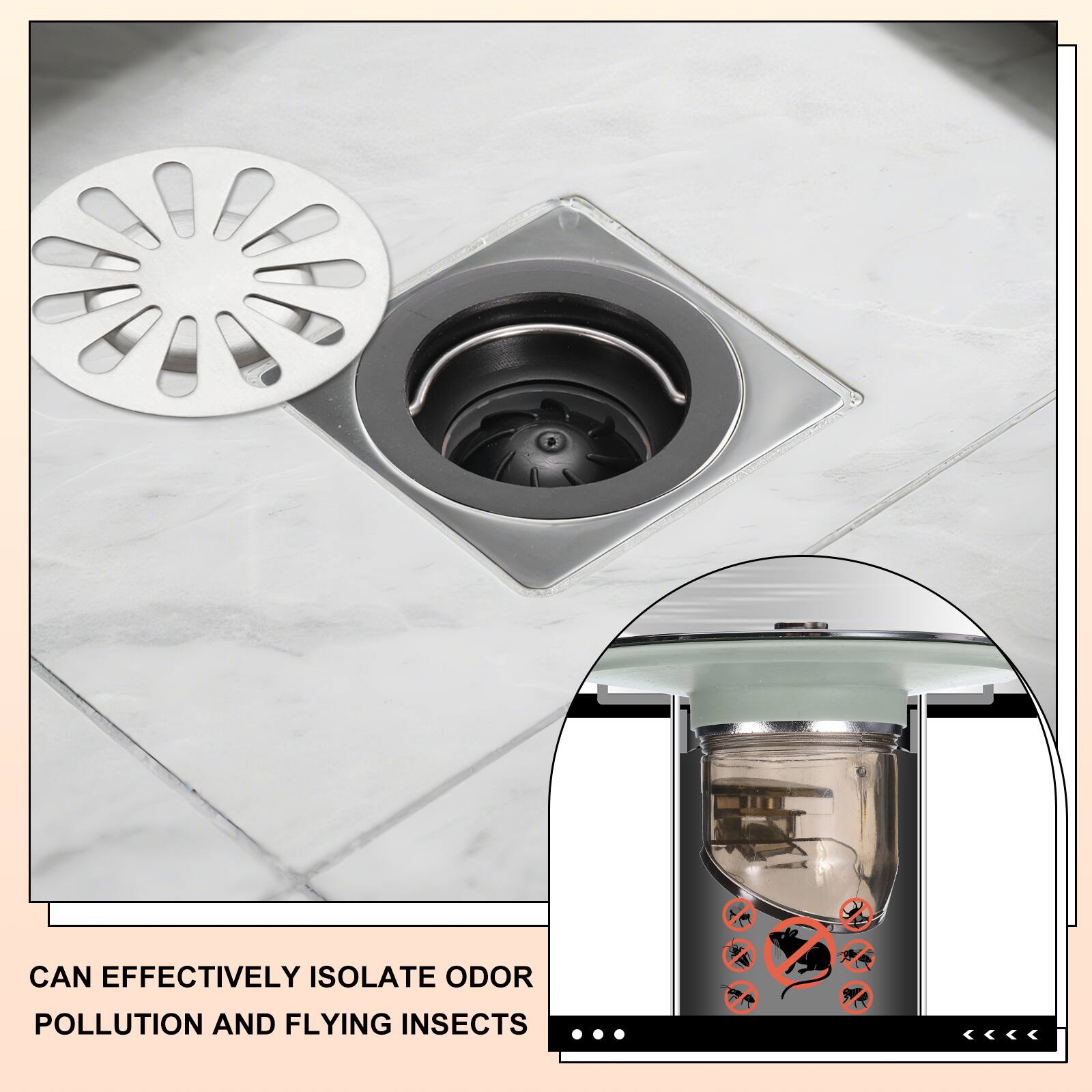 CAN EFFECTIVELY ISOLATE ODOR POLLUTION AND FLYING INSECTS