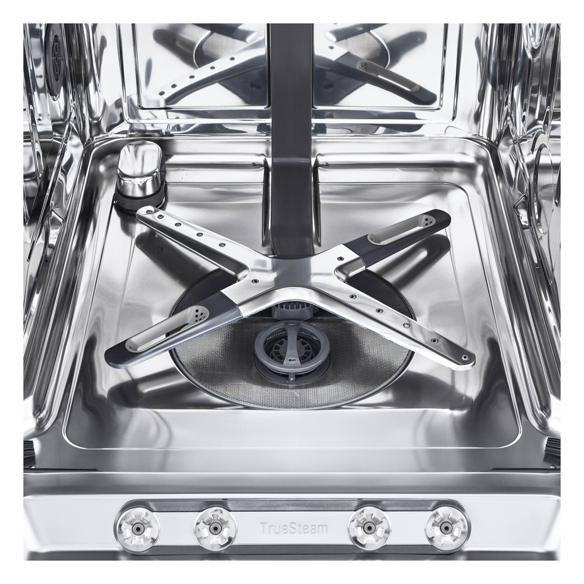 Alt View 23. SKS - 24-inch Professional Top Control Built-in Smart  Stainless Steel Tub Dishwasher with 3rd Rack and QuadWash Pro, 40 dBA - Stainless Steel.