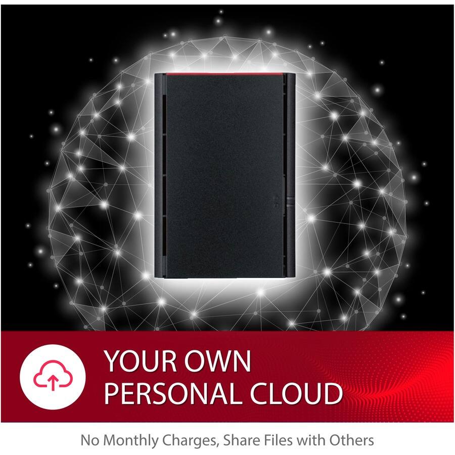 YOUR OWN PERSONAL CLOUD  
No Monthly Charges, Share Files with Others