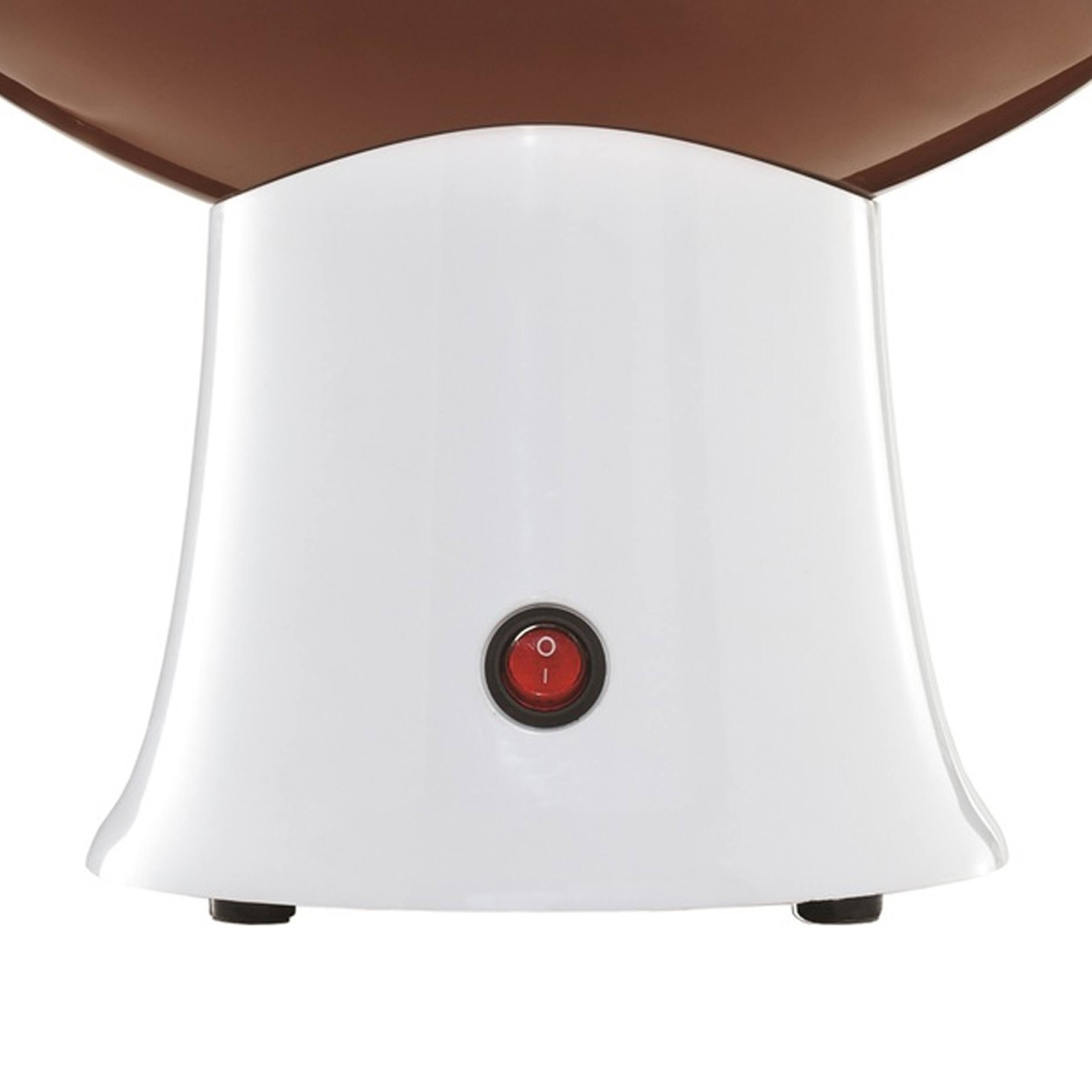 Alt View 3. Brentwood - Brentwood Football 8-Cup Hot Air Popcorn Maker - Brown.