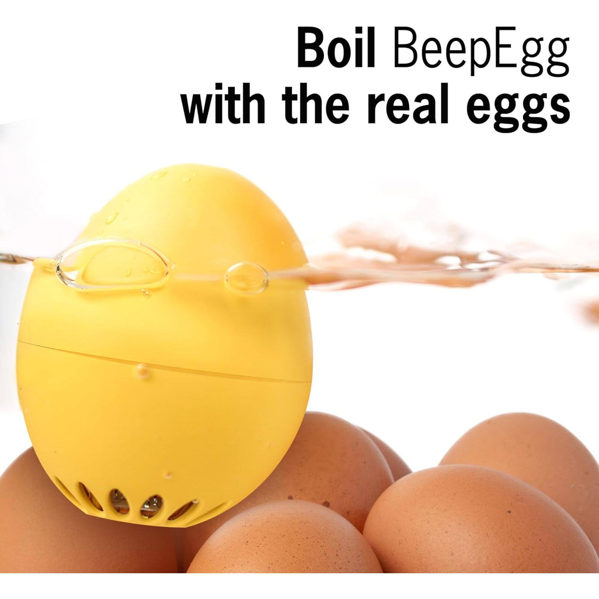 Boil BeepEgg with the real eggs