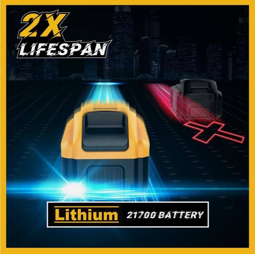 ZX LIFESPAN Lithium 21700 BATTERY

2X LIFESPAN

Lithium 21700 BATTERY