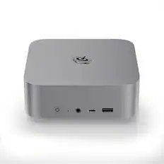 Front. Beelink - Beelink SER8 Mini PC | Ryzen 7 8745HS | 16GB DDR5 512GB SSD | Super Quiet Gaming Desktop | Win 11 Pro - Space Gray.