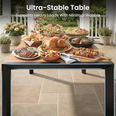 Ultra-Stable Table Supports Heavy Loads With Minimal Wobble