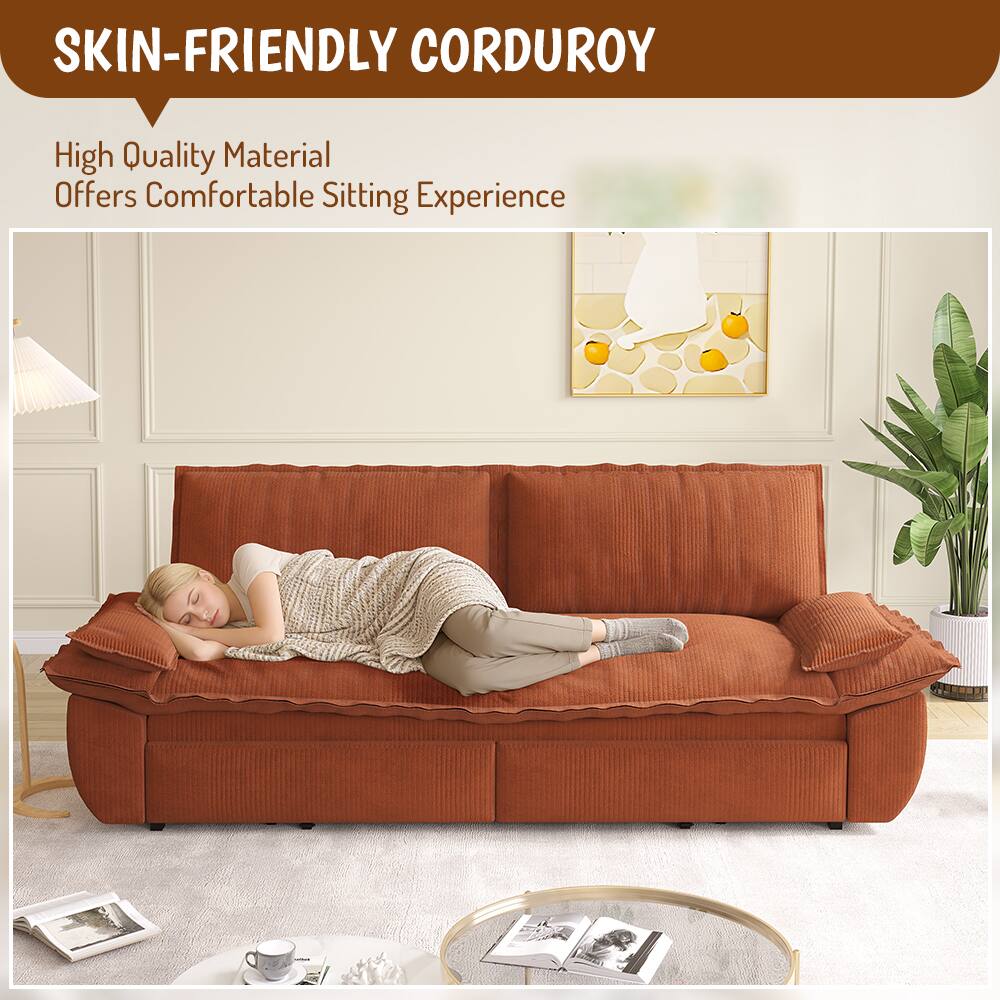 SKIN-FRIENDLY CORDUROY

High Quality Material  
Offers Comfortable Sitting Experience