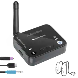 Avantree - Audikast 4HA – Auracast TV Transmitter & Streamer, Personal TV Listening