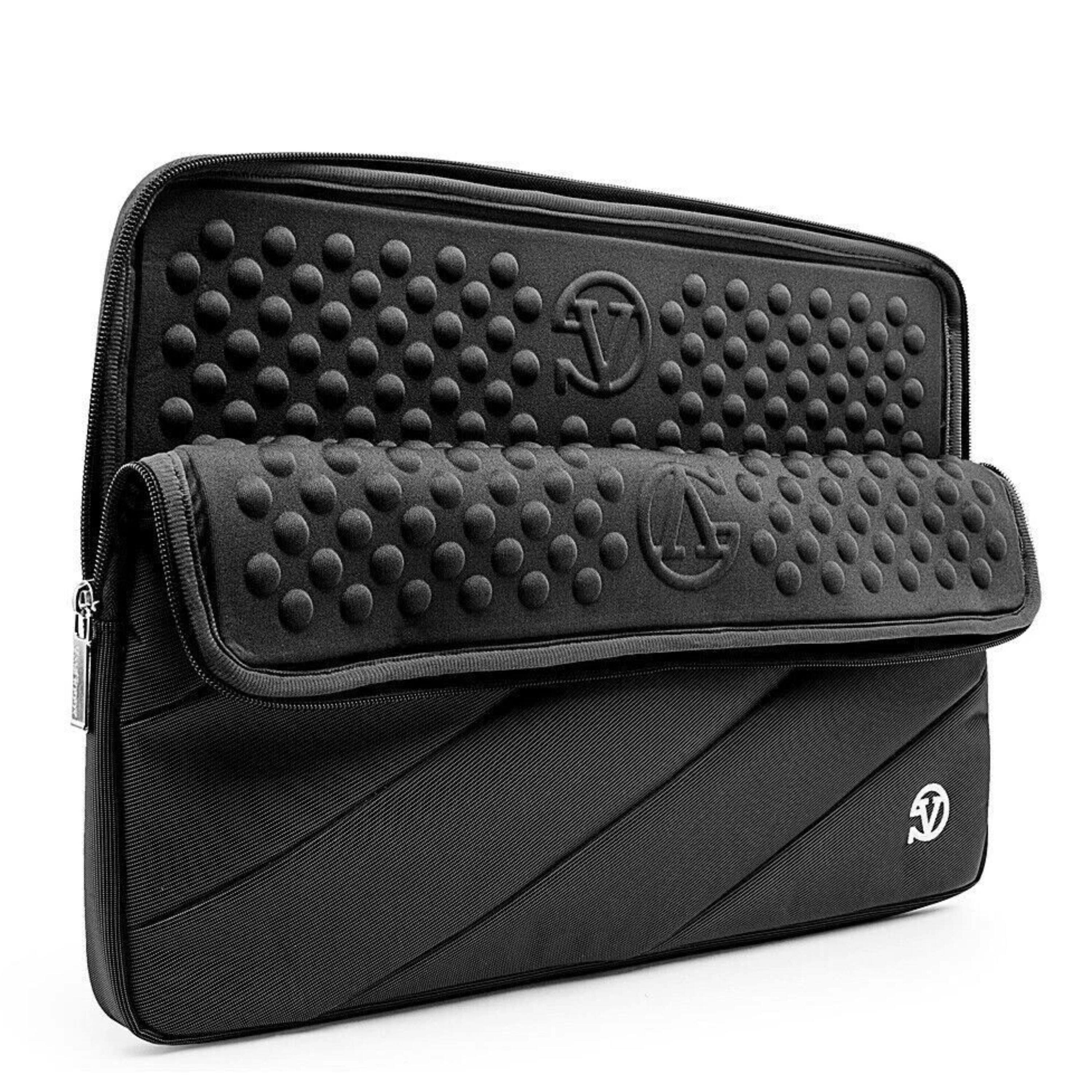 Angle. Kitcheniva - Laptop Sleeve Case Carry Bag For 15" Laptop Black - Black.