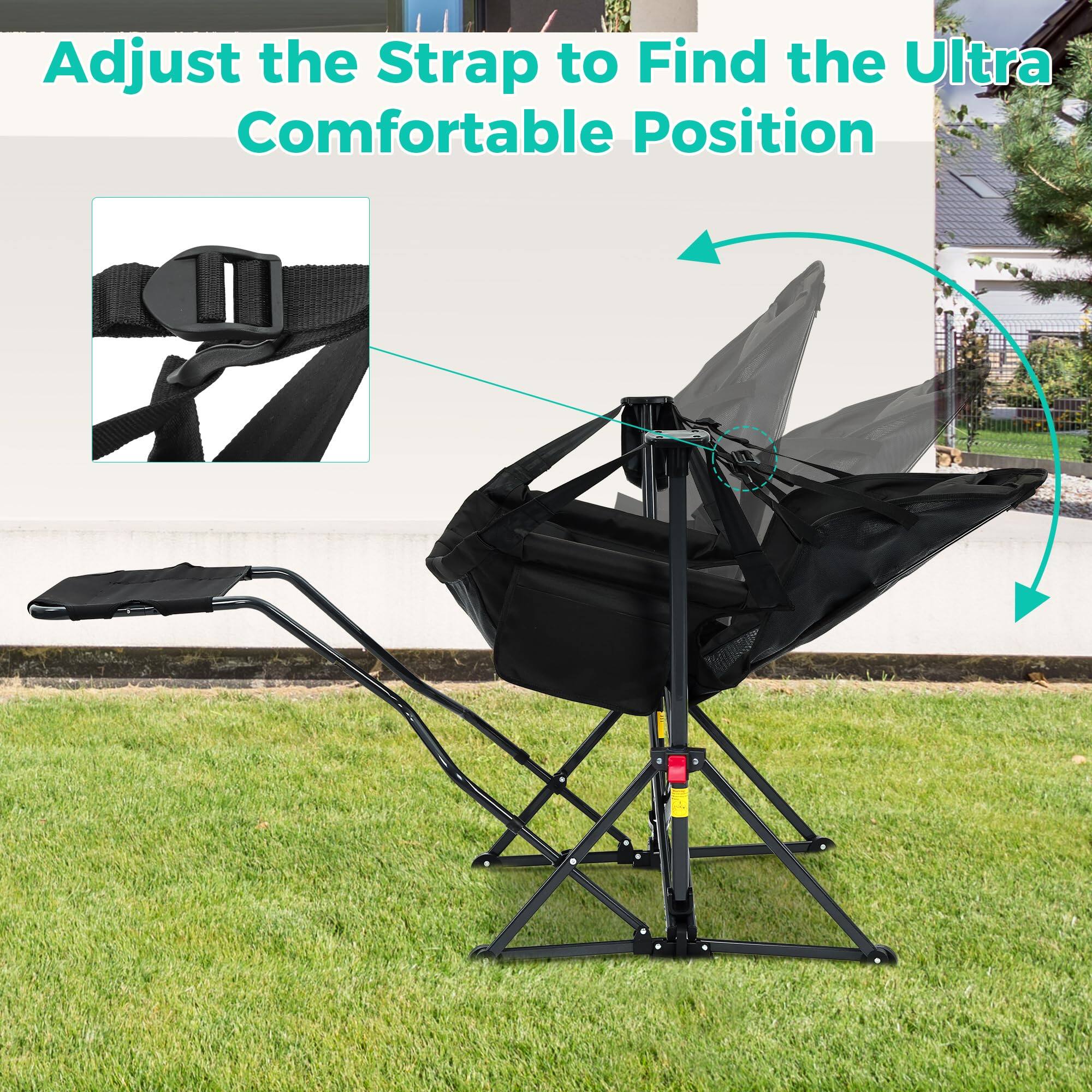 Adjust the Strap to Find the Ultra Comfortable Position