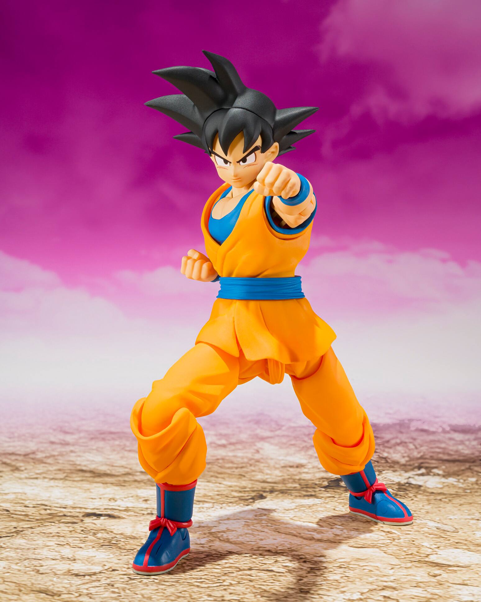 Alt View 2. Bandai - Son Goku - Daima - Dragon Ball Daima - Tamashii Nations S.H.Figuarts 5.7" Figure.