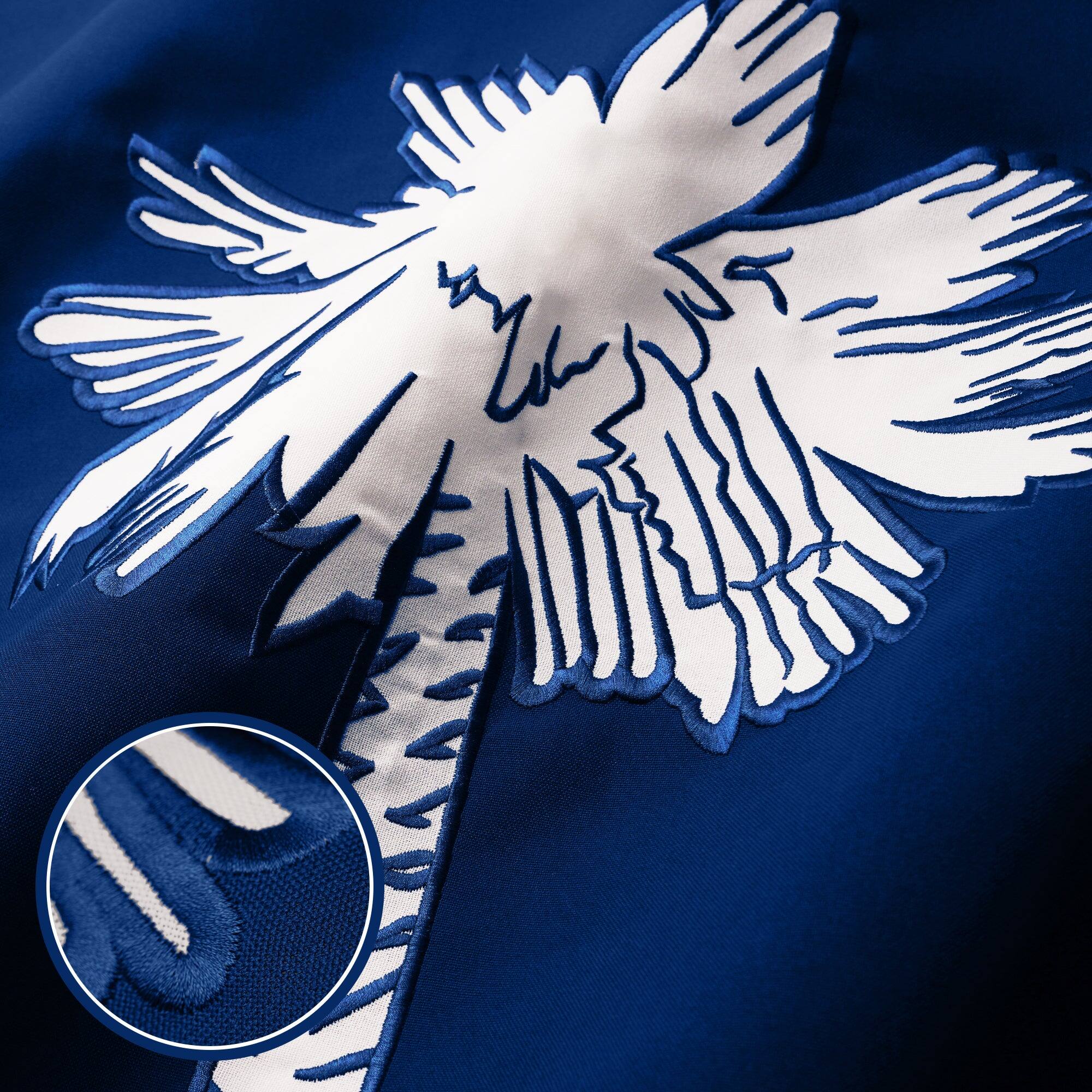 Angle. G128 - South Carolina State Flag — 2x3 ft StormFlyer Embroidered 220GSM Spun Polyester - Assorted Colors.