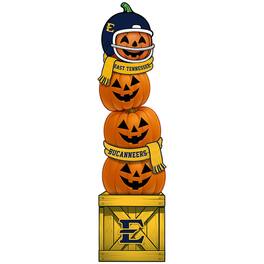 Fan Creations - ETSU Buccaneers 31" Stacked Pumpkin Leaner - Multicolor