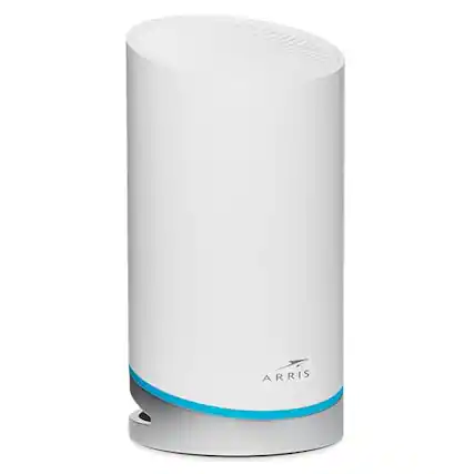 Front. ARRIS - ARRIS SURFBOARD MAX W21 TRI-BAND MESH WIFI 6 ROUTER AX6600 Speed6.6 GBPS WHITE.