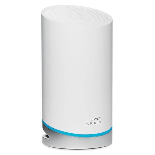 Front. ARRIS - ARRIS SURFBOARD MAX W21 TRI-BAND MESH WIFI 6 ROUTER AX6600 Speed6.6 GBPS WHITE.