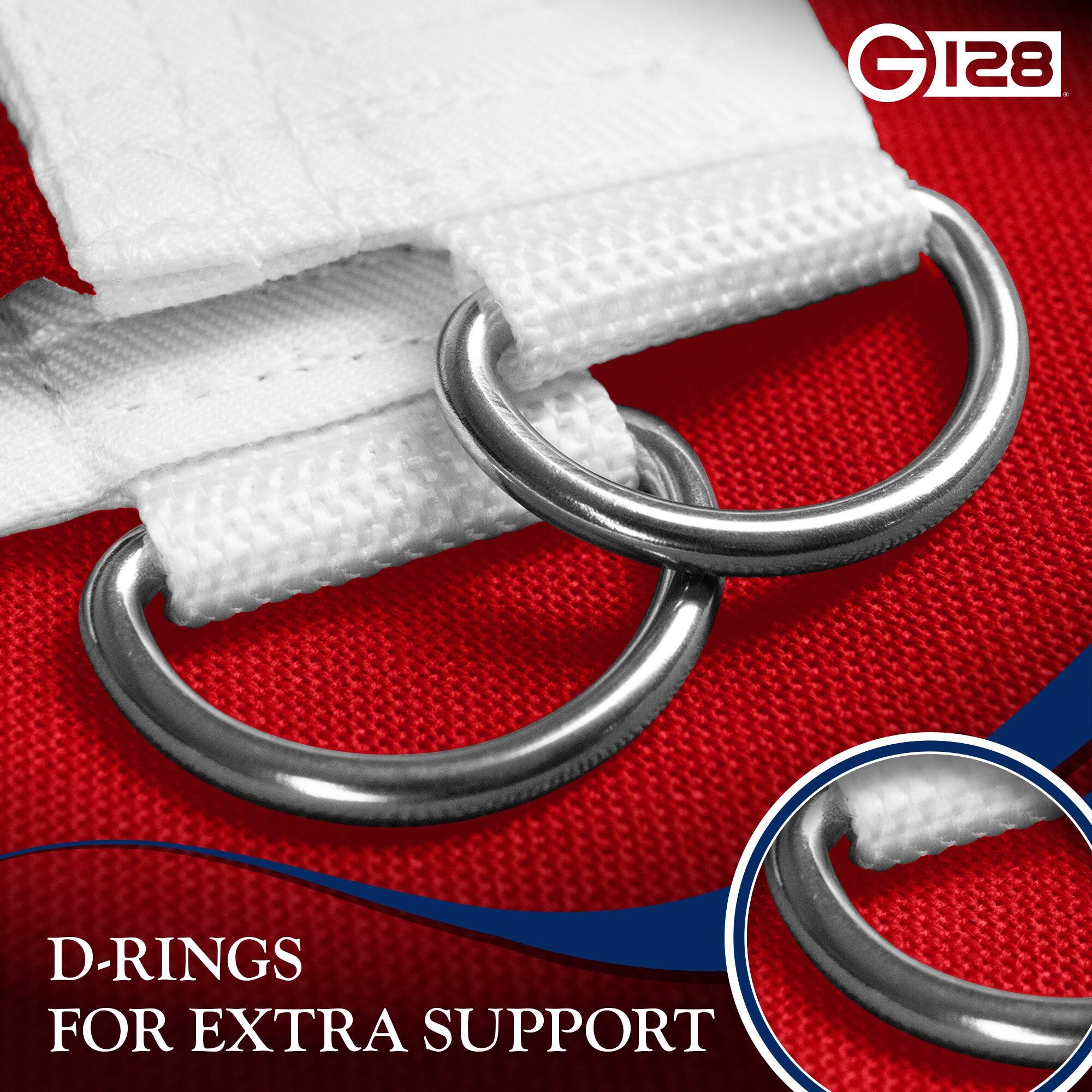 G128 D-RINGS FOR EXTRA SUPPORT