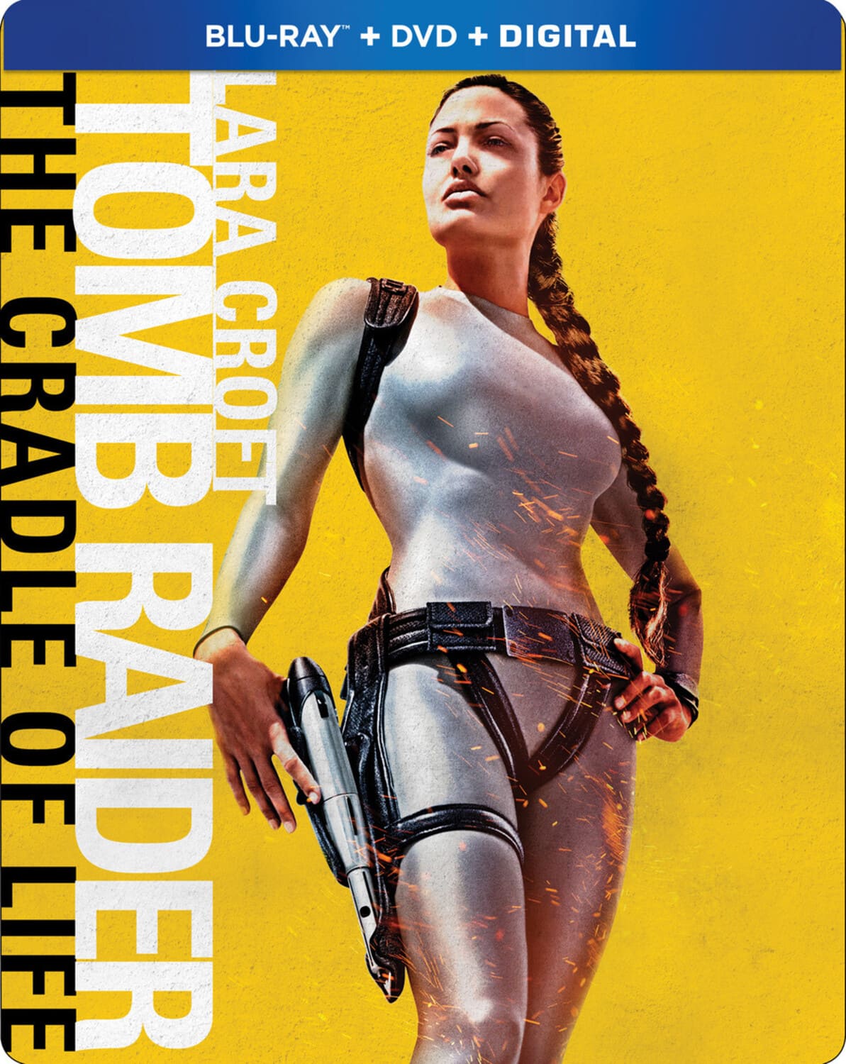 Front. Lara Croft Tomb Raider: The Cradle of Life (Steelbook)   - BLU-RAY.