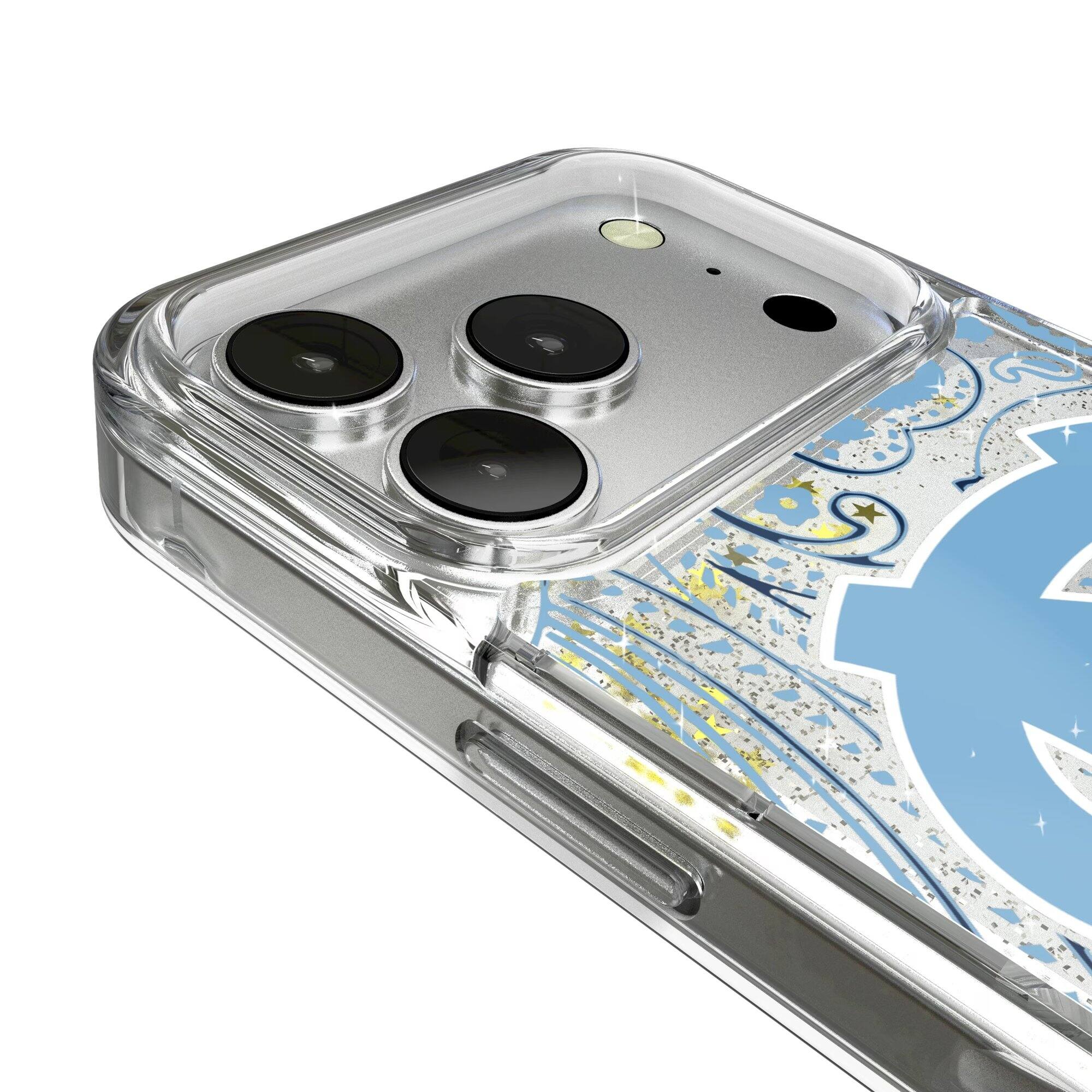 Alt View 2. Keyscaper - North Carolina Tar Heels iPhone Glitter Paisley Design Case - 14 - Multicolor.