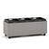 Alt View 17. Simpli Home - Avalon 42 inch Wide Contemporary Rectangle Storage Ottoman - Gray Cloud.
