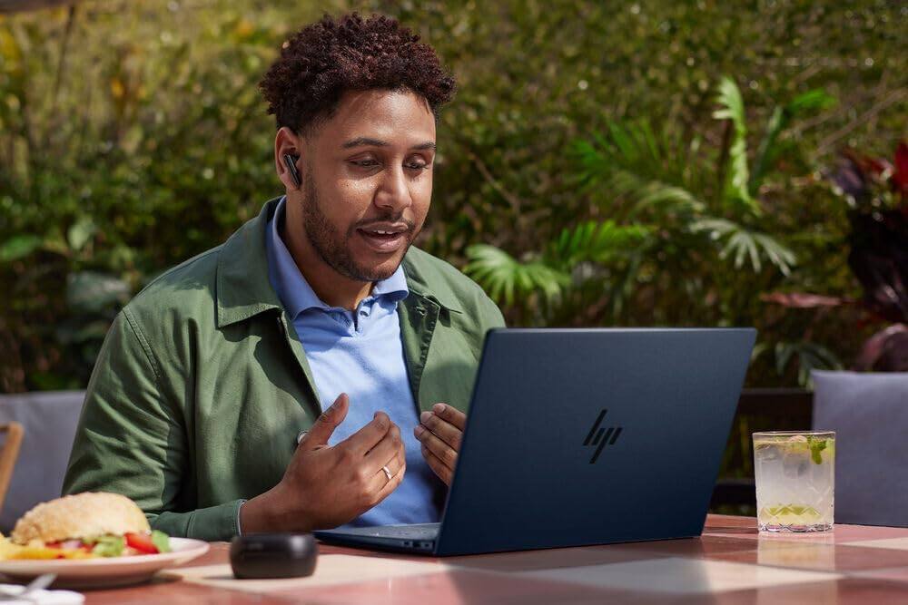 Alt View 8. HP - EliteBook X G1i 14" FHD+ Touchscreen Business AI Laptop - Intel Core Ultra 7 258V - 32GB RAM - 2TB SSD - Win 11Pro - Blue.