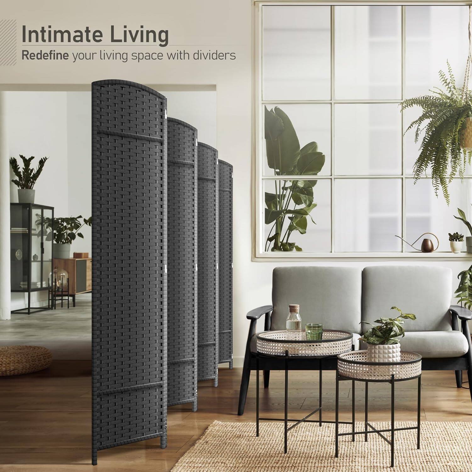 Intimate Living  
Redefine your living space with dividers