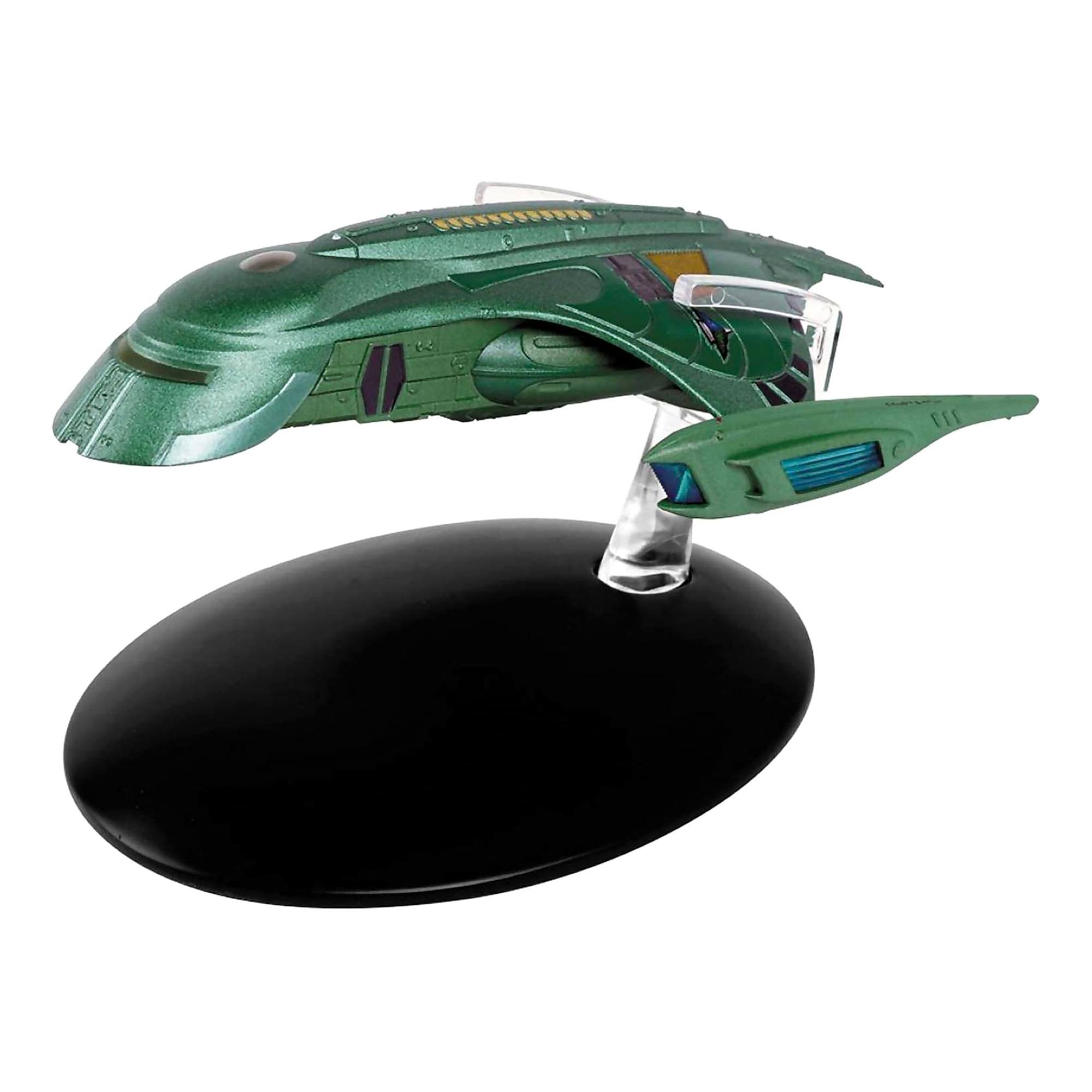 Alt View 1. Eaglemoss - Eaglemoss Star Trek Starship Replica | Romulan Shuttle - Green.
