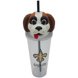 Pegasus - New Orleans Saints Mascot Lid 24oz. Sipper Cup - Multicolor