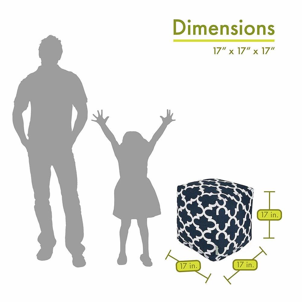 Dimensions  
17" x 17" x 17"  
17 in.  
17 in.  
17 in.