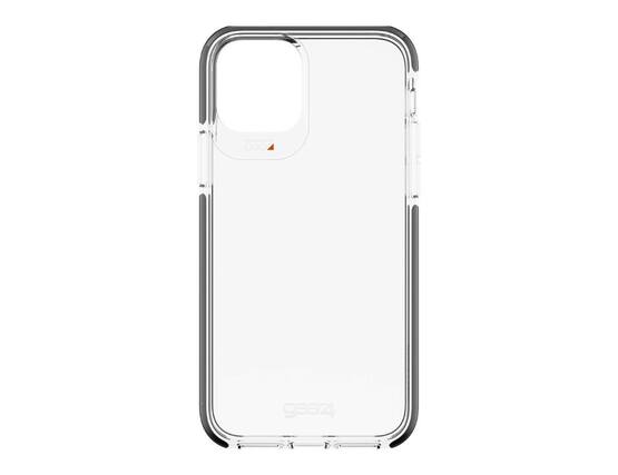 Front. Gear4 - Gear4 Picadilly Back Cover for Apple iPhone 11 Pro - Black Clear.