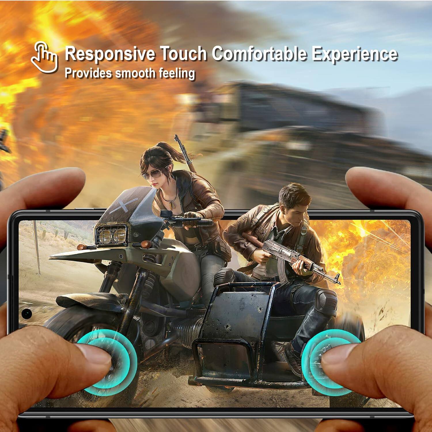 Responsive Touch Comfortable Experience  
Provides smooth feeling