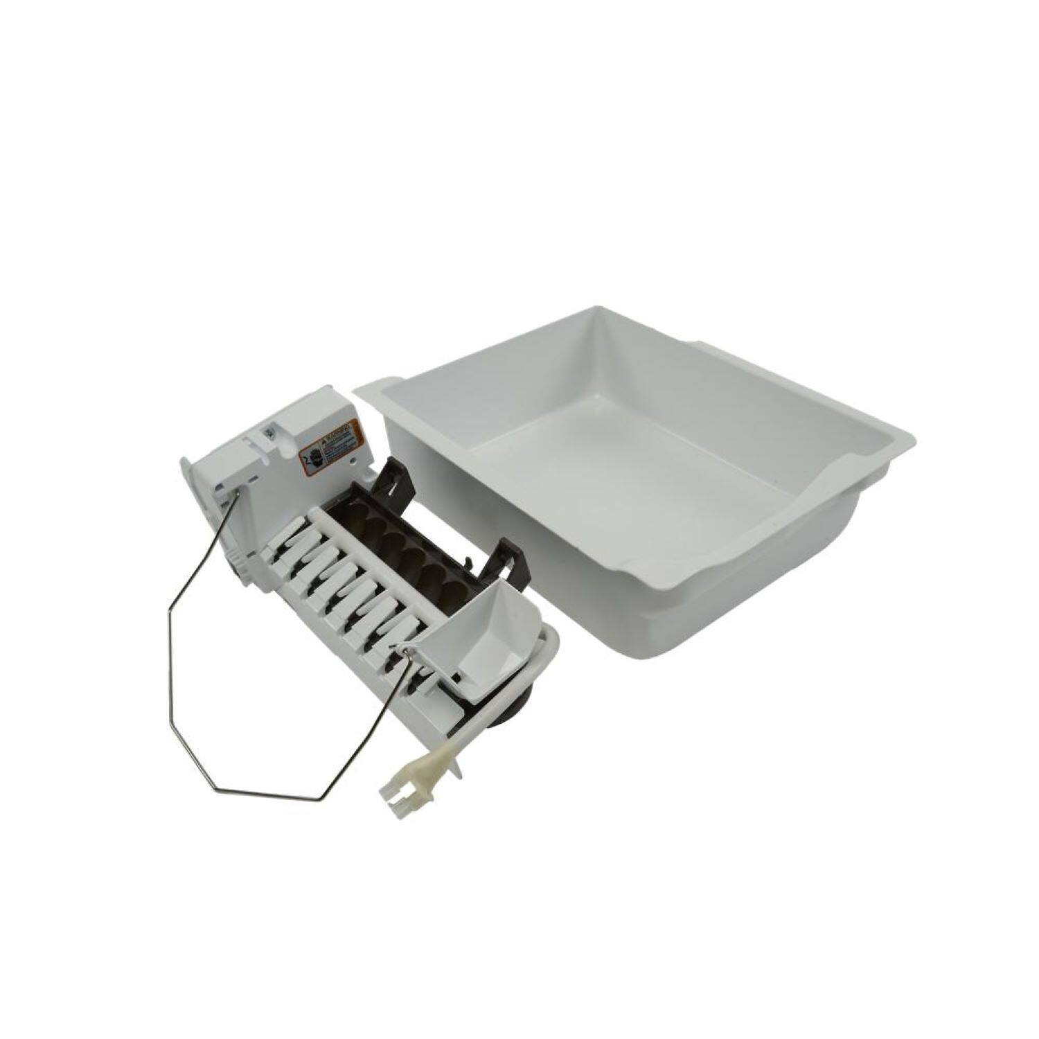 Alt View 4. Whirlpool - Ice Maker Add On Kit for French Door Bottom Mount Refrigerators - White.