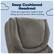 Deep Cushioned Headrest: Gives you ergonomic support when sitting up and comfort when reclining.