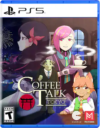 PS5
COFFEE TALK TOKYO
TEEN
ESRB
CHORUS PM STUDIOS - T (Teen 13+)