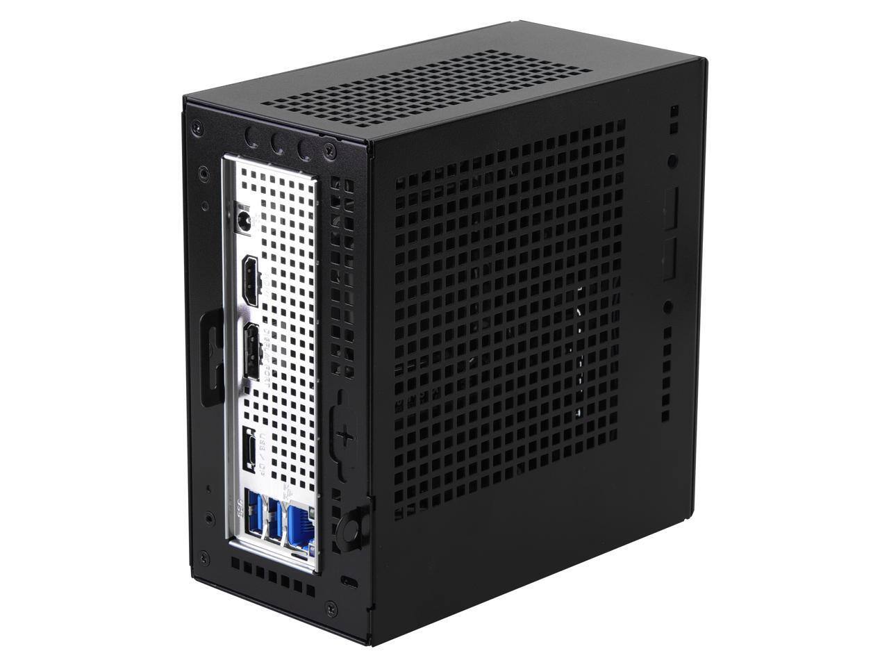 Alt View 3. ASRock - ASRock DESKMINI X600W/ USB4 Black Barebone System.